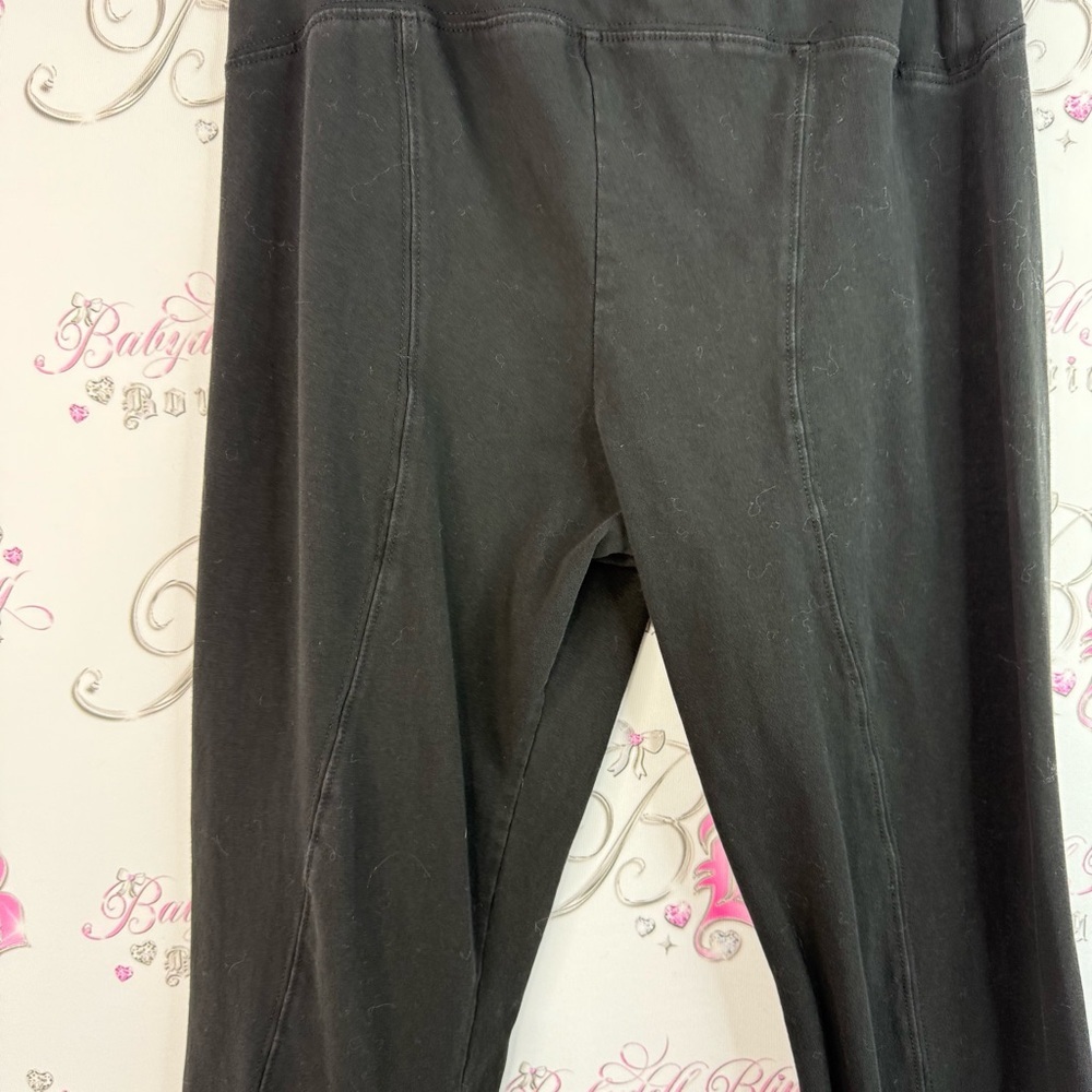 Twik pants flared wide leg flare style Black Flare Pants - Picture 7 of 11